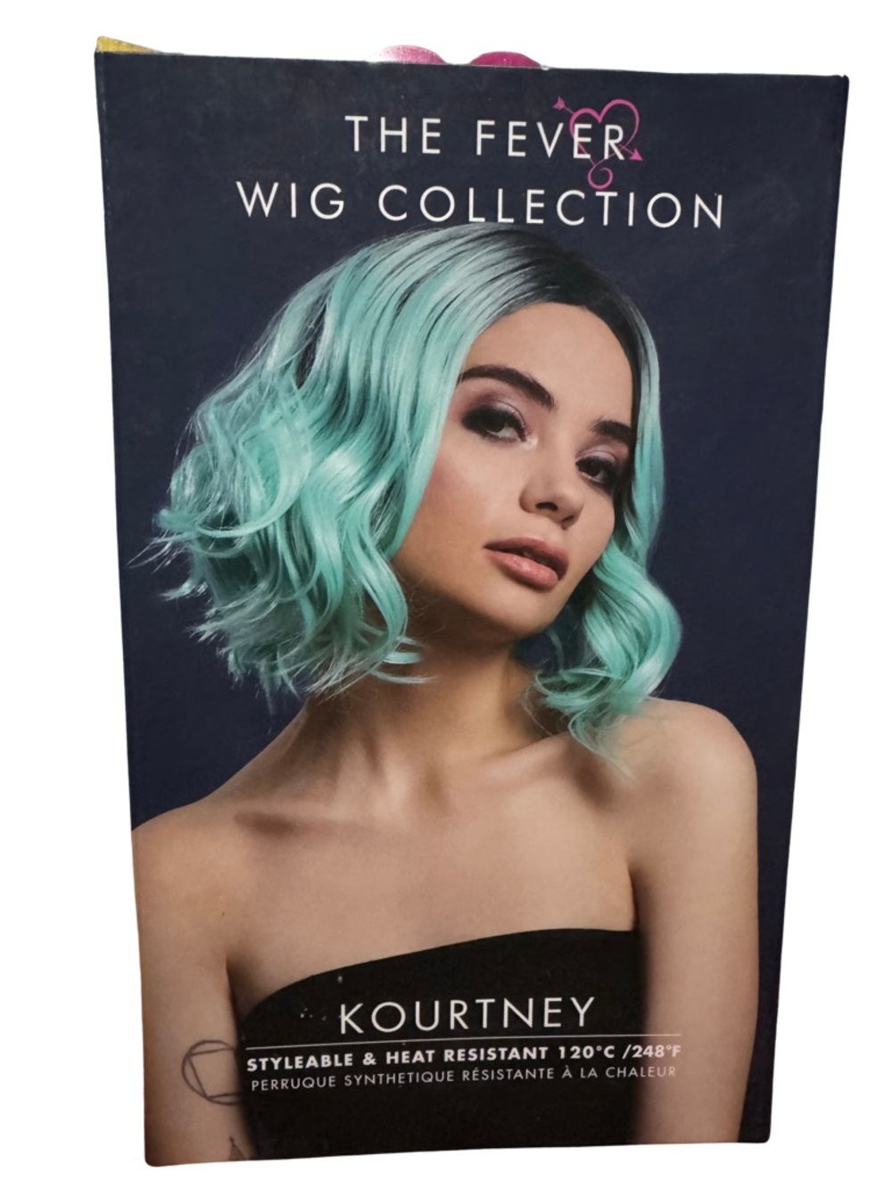 It’s a cute blue wig!